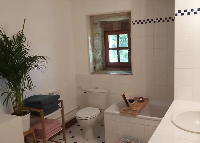 Дом отдыха Mas Du Moulin Neuf, With Private Garden And Jacuzzi Сент-Ипполит-дю-Фор